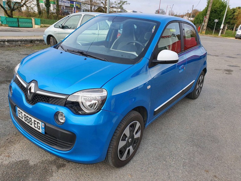 Renault Twingo occasion bleu  a vendre avec  boîte automatique à Montayral proche Duravel